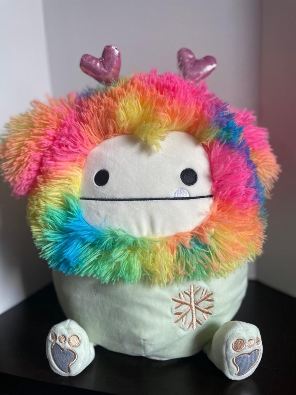 *PROTOTYPE* Squishmallows Evita Christmas AND VALENTINES Bigfoot 12β UNRELEASED